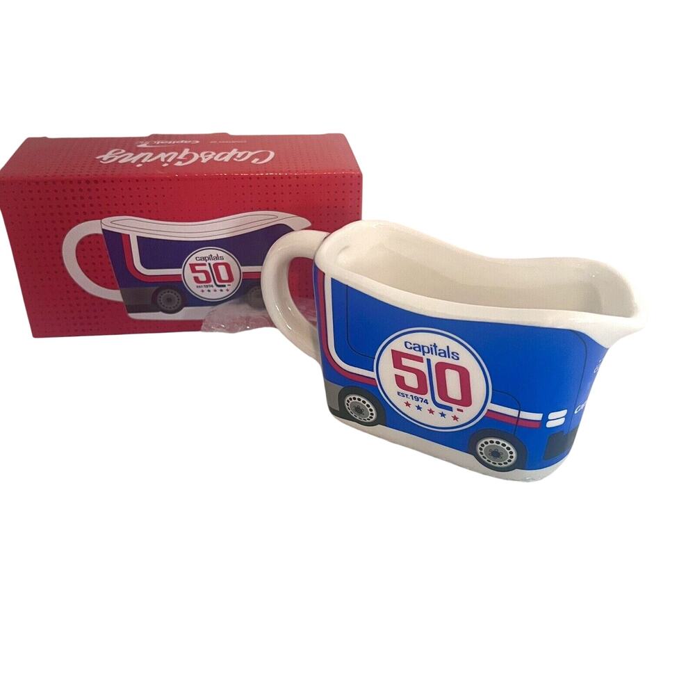 Washington Capitals Gravy Boat Zamboni Thanksgiving Capsgiving New in Box SGA